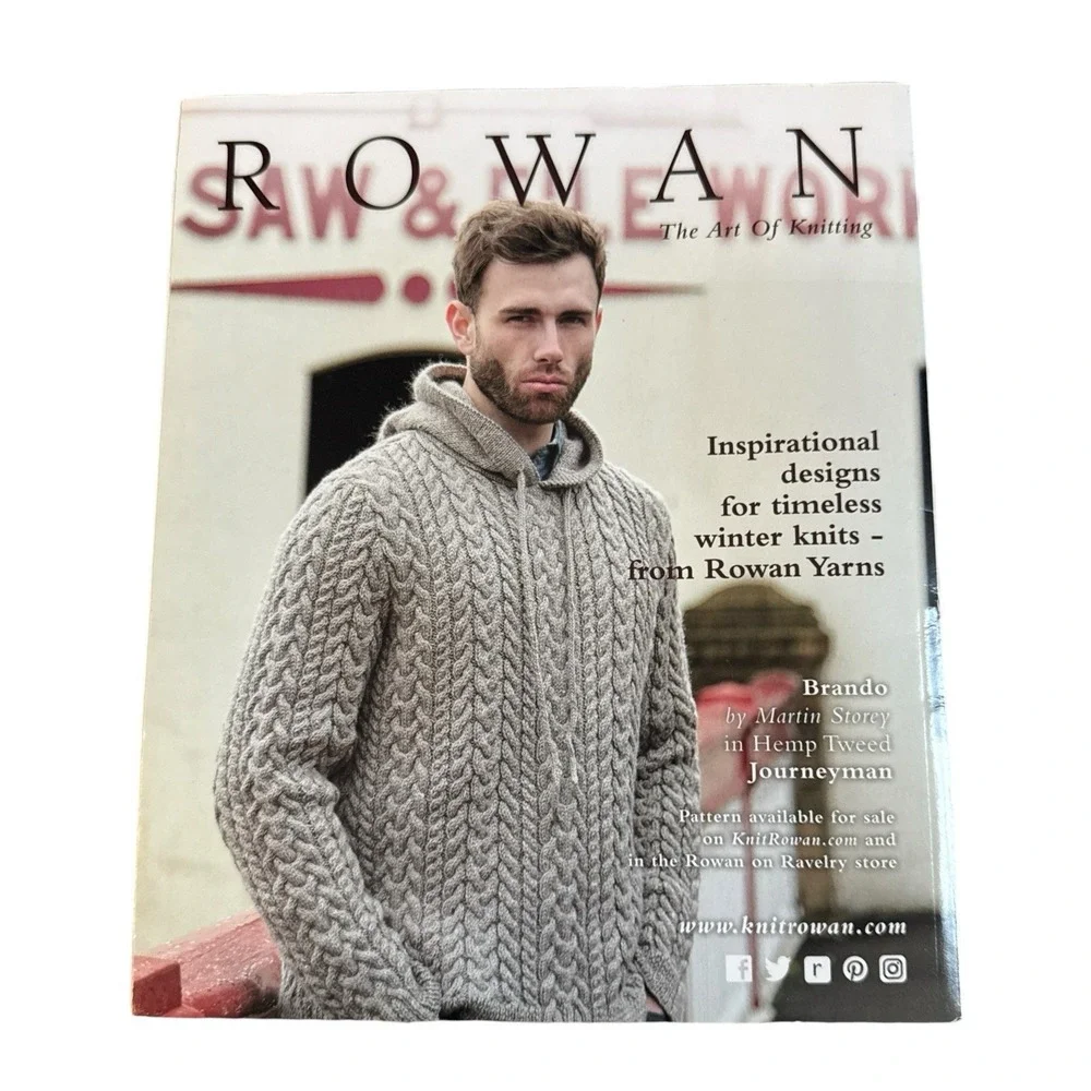 Vogue Knitting Magazine Winter 2017/ 2018 Yokes Sweater Season Knitting Patterns